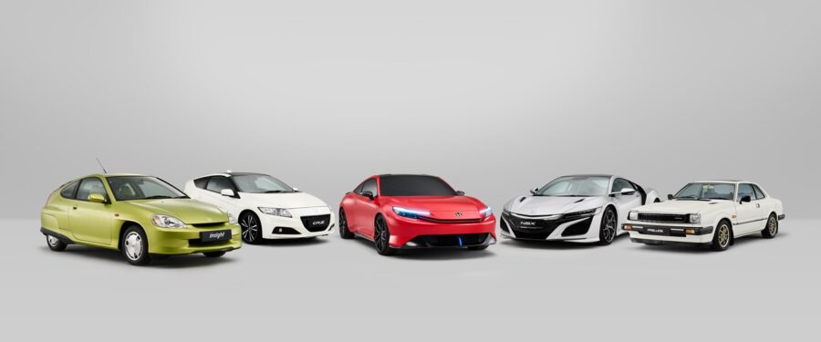 de historie van hybride honda-modellen