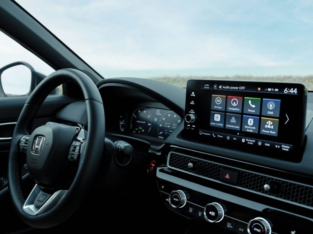 interieur van de nieuwe civic