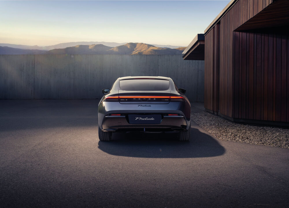 honda prelude achterkant