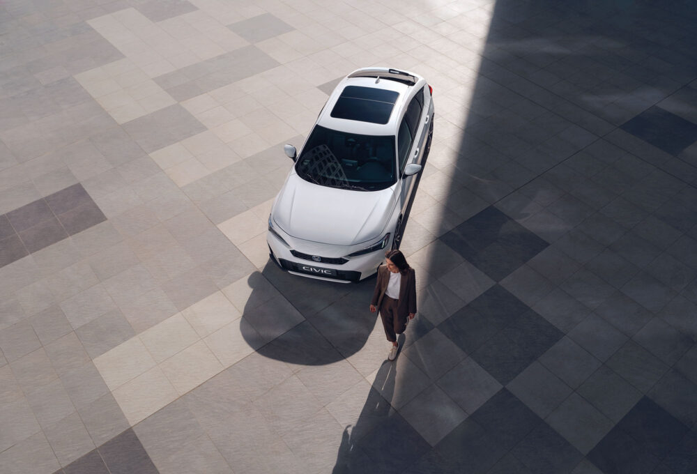 honda civic bovenkant