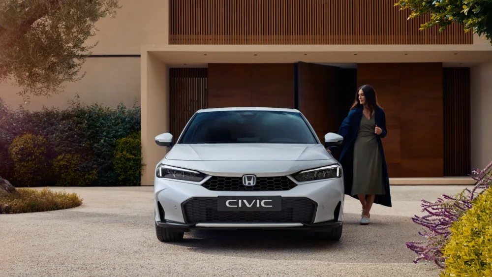 honda civic recht van voren